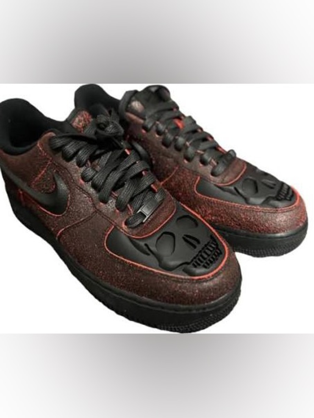 Nike Air Force 1 Low Halloween Skull HV2016-001 Men's Size 5.5